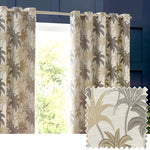 Wylder Galapagos Eyelet Curtains in Natural