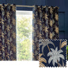 Wylder Galapagos Eyelet Curtains in Navy