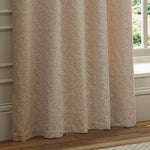 Plain Pink Curtains - Galaxy Chenille Room Darkening Eyelet Curtains Blush Paoletti