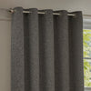  Curtains - Galaxy  Eyelet Curtains Charcoal Paoletti