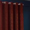 Paoletti Galaxy Room Darkening Eyelet Curtains in Copper