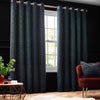 Paoletti Galaxy Room Darkening Eyelet Curtains in Emerald