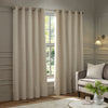  Curtains - Galaxy  Eyelet Curtains Ivory Paoletti