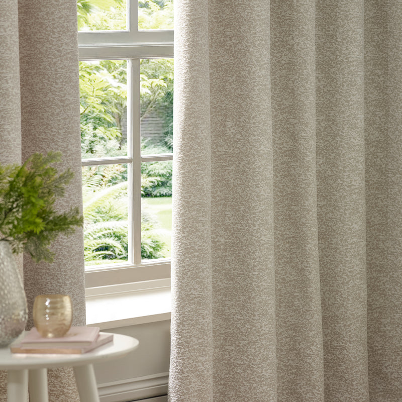  Curtains - Galaxy  Eyelet Curtains Ivory Paoletti