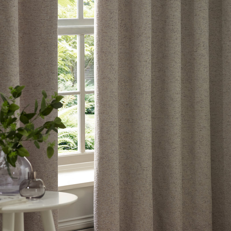  Curtains - Galaxy  Eyelet Curtains Silver Paoletti