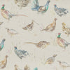 Voyage Maison Game Birds Printed Linen Fabric in Mini