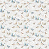 Voyage Maison Game Birds Printed Linen Fabric in Mini