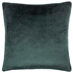 Striped Green Cushions - Garda Corduroy Piped Cushion Cover Forest furn.