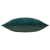 Striped Green Cushions - Garda Corduroy Piped Cushion Cover Forest furn.