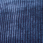 Striped Blue Cushions - Garda Corduroy Piped Cushion Cover Petrol furn.