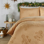  Beige Bedding  - Gingerbread Tufted Soft Touch Duvet Cover Set Ginger Duvet Day