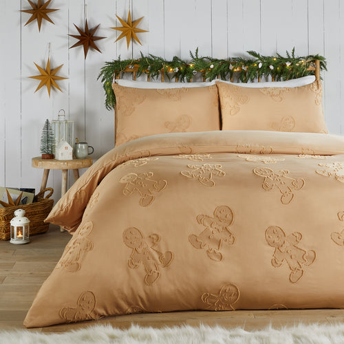  Beige Bedding  - Gingerbread Tufted Soft Touch Duvet Cover Set Ginger Duvet Day