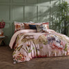 Floral Pink Bedding - Geisha 100% Cotton Duvet Cover Set Blush Paoletti