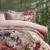 Floral Pink Bedding - Geisha 100% Cotton Pillowcase Pair Blush Paoletti