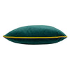 furn. Gemini Double Piped Cushion Cover in Teal