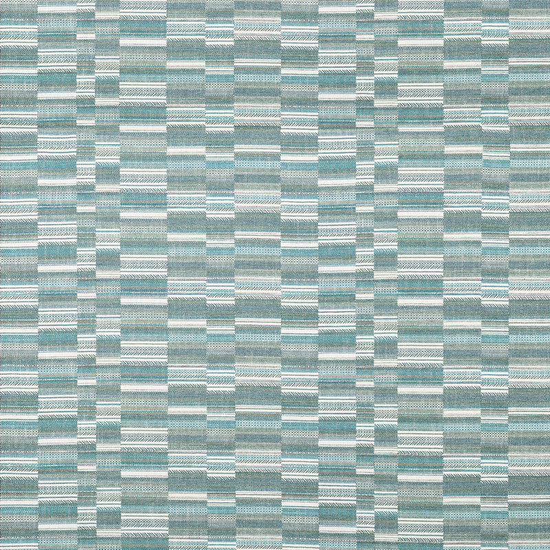 Voyage Maison Geneva Woven Jacquard Fabric in Aqua