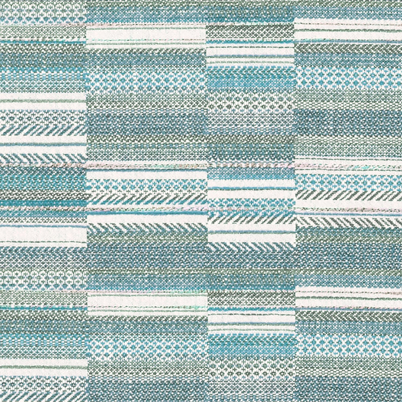 Voyage Maison Geneva Woven Jacquard Fabric in Aqua