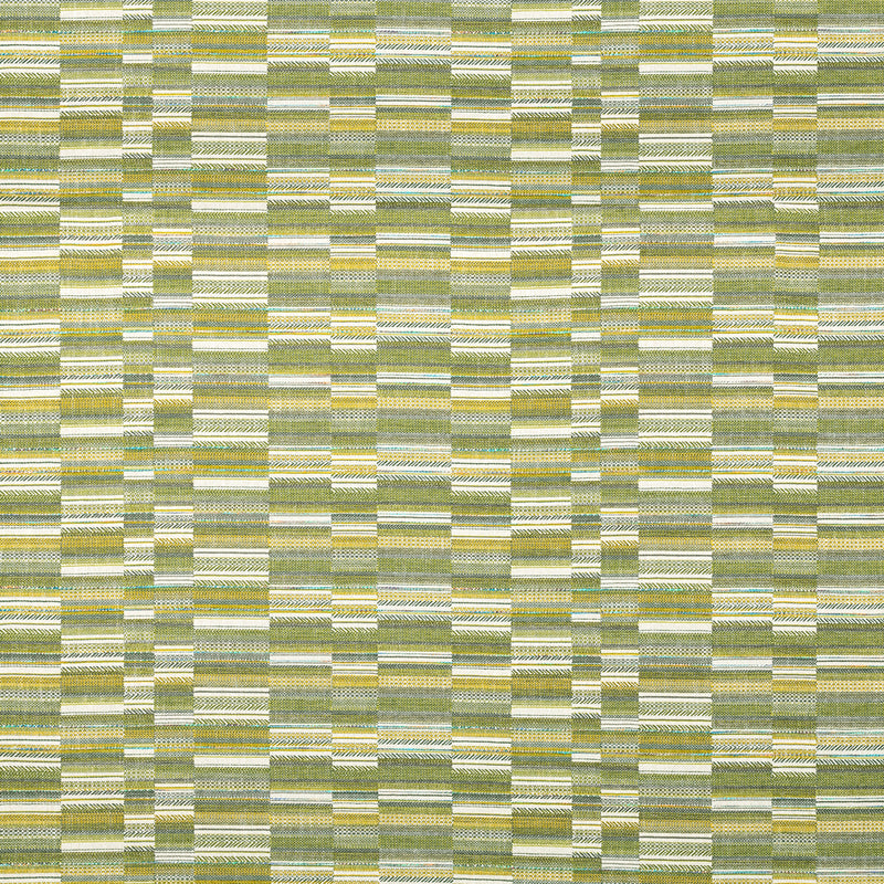 Voyage Maison Geneva Woven Jacquard Fabric in Lime