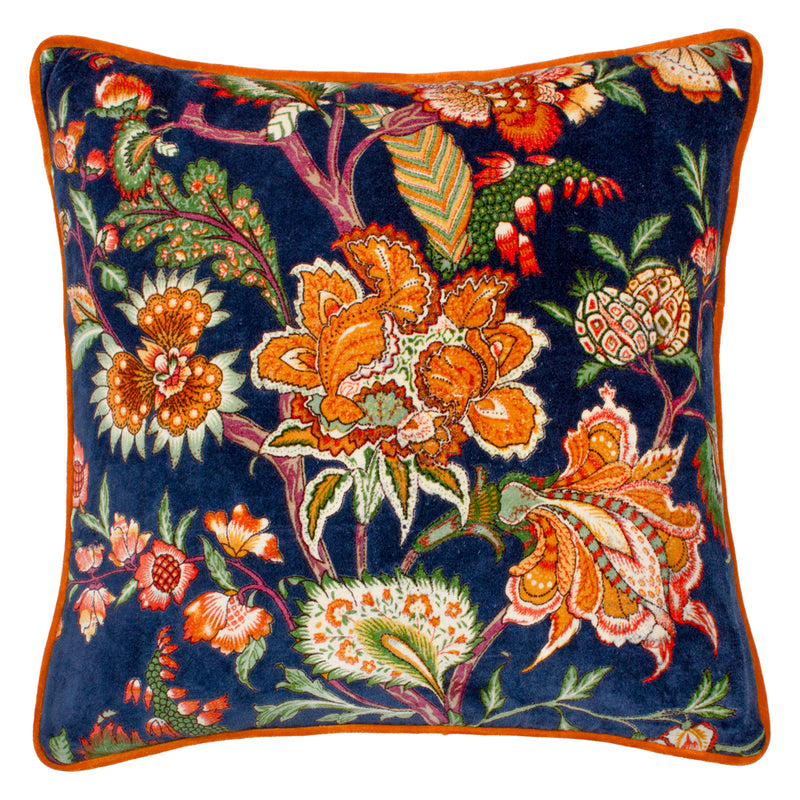  Cushions - Georgia  Cushion Cover Royal Blue Wylder Tropics