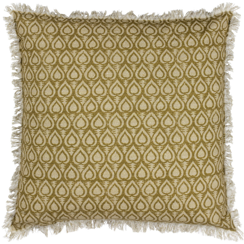 Yard Georgi Cushion Cover in Olive