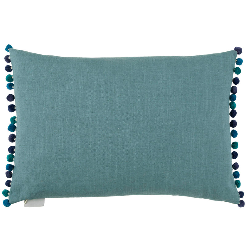 Animal Blue Cushions - Gerroa Printed Cushion Cover Seafoam Voyage Maison