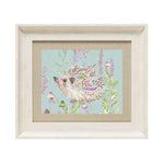 Voyage Maison Ginger Framed Print in Birch/Robins Egg