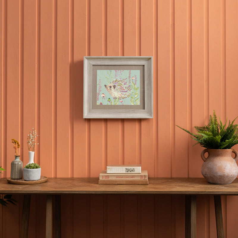 Voyage Maison Ginger Framed Print in Birch/Robins Egg