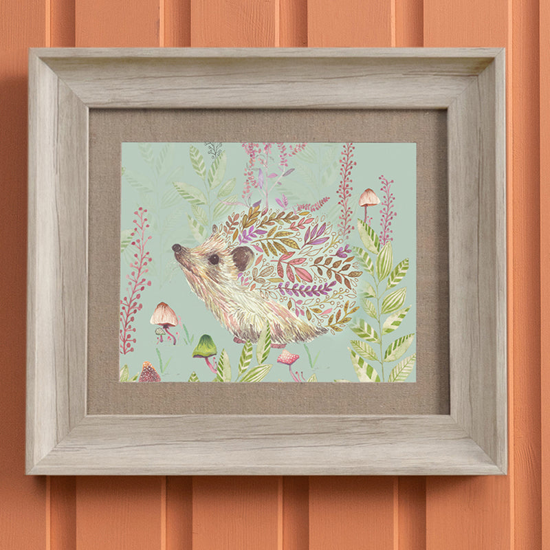 Voyage Maison Ginger Framed Print in Birch/Robins Egg