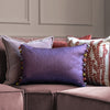 Additions Glaze Cushion Cover in Plum