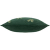 Not Applicable Green Cushions - Guilded Palms Embroidered Cushion Cover Emerald Paoletti