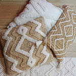 furn. Godi Braided Jute Cushion Cover in Natural