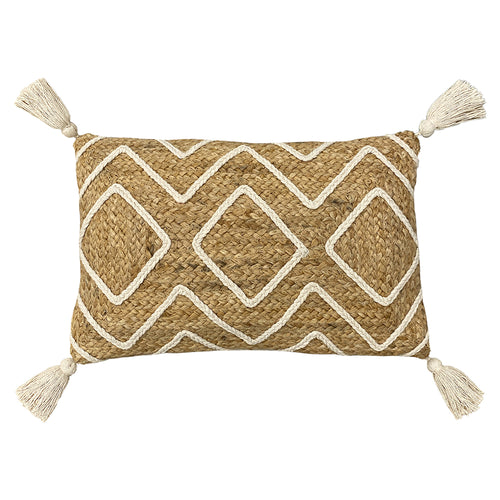 furn. Godi Braided Jute Cushion Cover in Natural