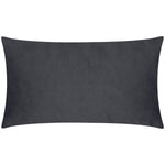 Gold Bee Rectangular Velvet Cushion Black