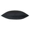 Gold Bee Rectangular Velvet Cushion Black