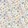 Voyage Maison Gospiana Printed Cotton Fabric in Cloud/Cream