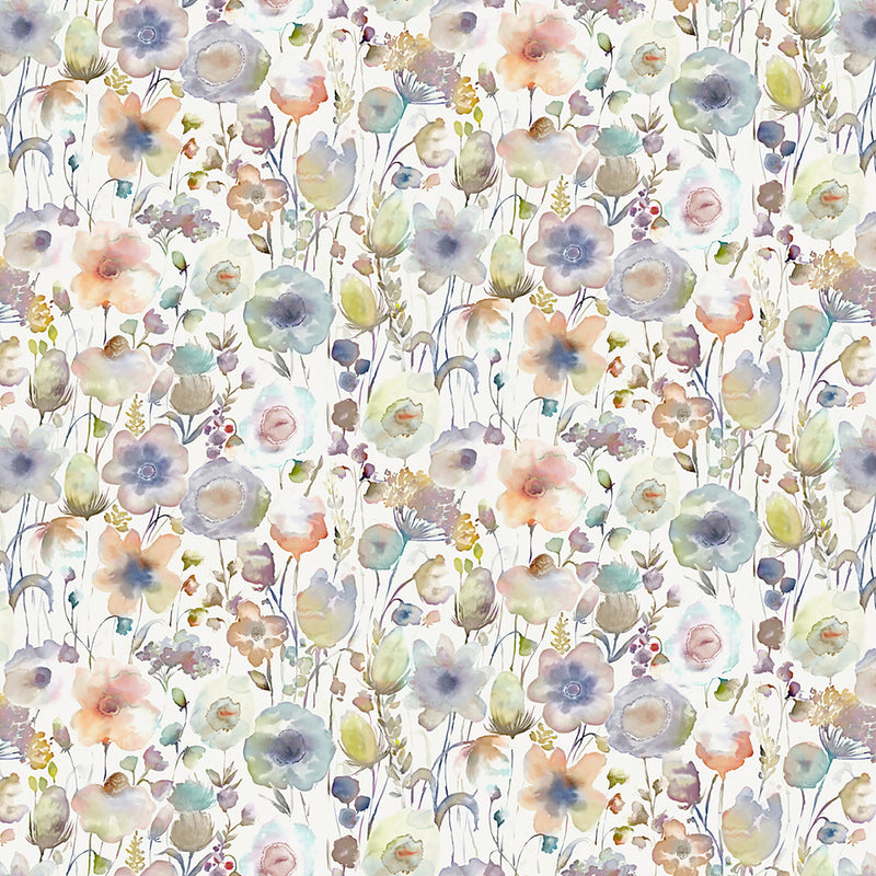 Voyage Maison Gospiana Printed Cotton Fabric in Cloud/Cream