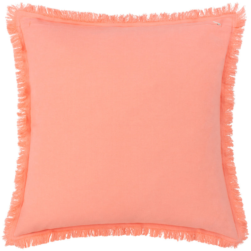 furn. Gracie Cushion Cover in Coral