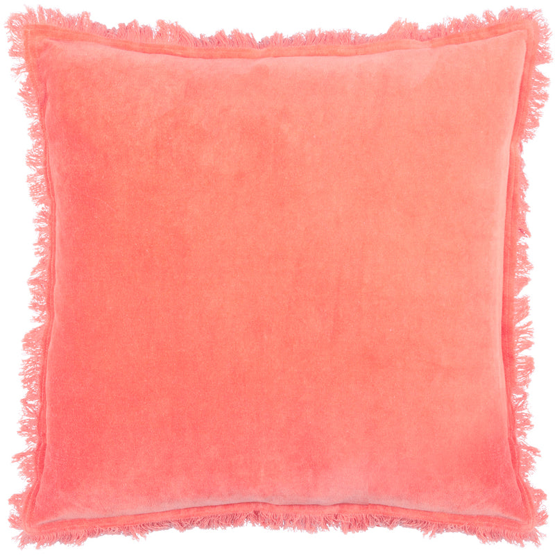 furn. Gracie Cushion Cover in Coral