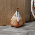 Abstract Orange Accessories - Gretel Velvet Door Stop Ginger furn.