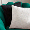 Plain Black Cushions - Hali Bouclé Cushion Cover Black furn.