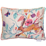 Animal Multi Cushions - Hansel Hare Printed Cushion Cover Linen Voyage Maison