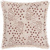 Yard Hara Woven Fringed Cotton Cushion Cover in Pecan