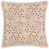 Yard Hara Woven Fringed Cotton Cushion Cover in Yolk