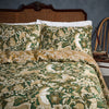 Paoletti Harewood British Animal 100% Cotton Duvet Cover Set in Emerald