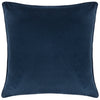 Floral Blue Cushions - Harlington Botany Floral Piped Cushion Cover Petrol Wylder