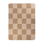 Geometric Beige Throws - Harlech Woven Reversible Throw Biscuit Yard