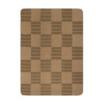 Geometric Brown Throws - Harlech Woven Reversible Throw Brown Yard