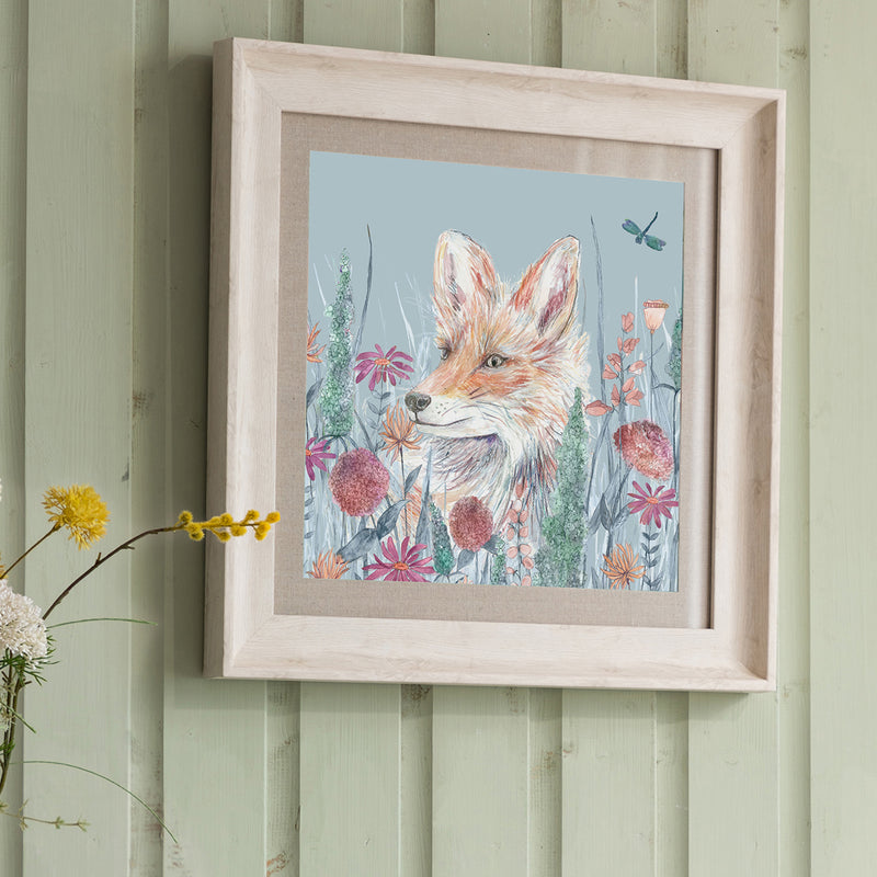 Voyage Maison Harley Cornflower Framed Print in Birch