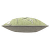 Floral Green Cushions - Harlington Gardenia Floral Piped Cushion Cover Moss Wylder