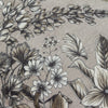 Floral Beige Cushions - Harlington Gardenia Floral Piped Cushion Cover Sepia Wylder